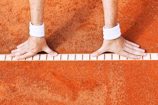 professional tennis game, tennis tournament photo