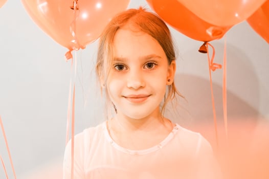 kid balloons birthday home photo