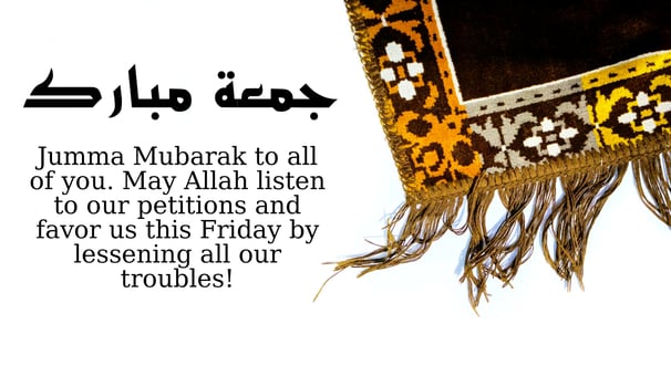 jumma Mubarak quotes. Islamic Motivation photo