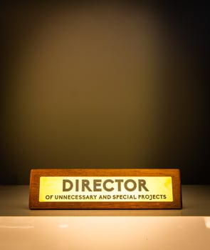 director office plate photo