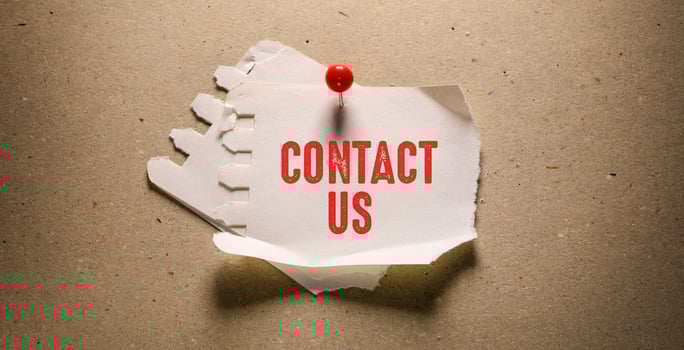Contact us Business Concept idea photo