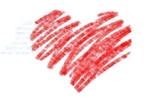 Happy Valentine's Day. Heart shaped symbol of love. photo
