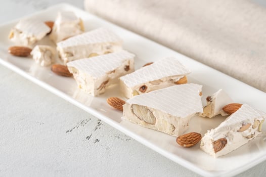 Turron -  European nougat confection photo