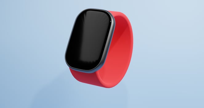 Watch Concept of an isolated background. 3d rendering photo