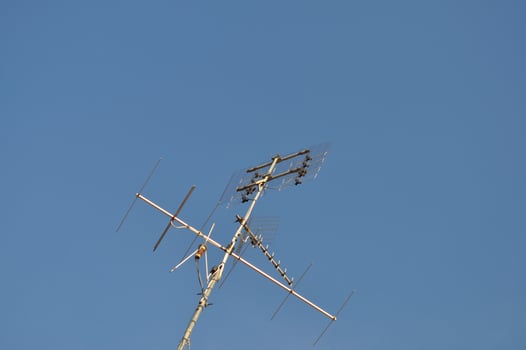 TV aerial antenna photo