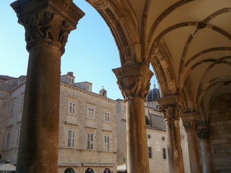 View of the city of Dubrovnik photo