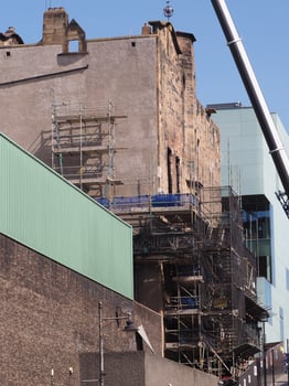 Glasgow School of Art ruins after fire in Glasgow photo