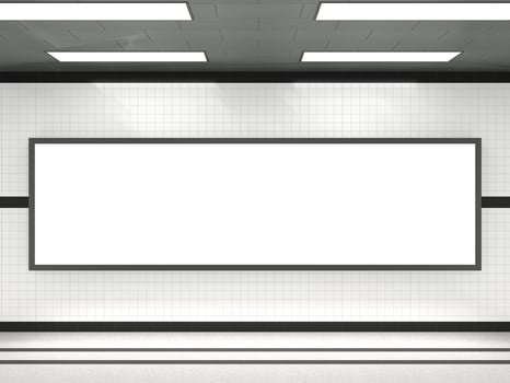 Living room interior house floor template background frame mock up design copy space 3d render photo