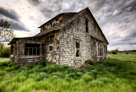 Exterior Abandoned House photo