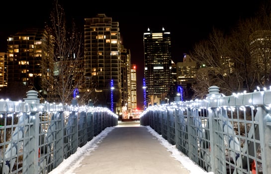 Night Shots Calgary Alberta Canada photo