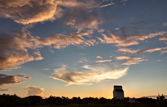 Prairie Scene Saskatchewan photo
