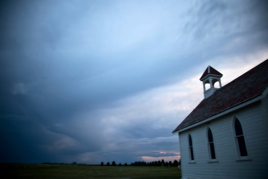 Prairie Storm Clouds Canada photo