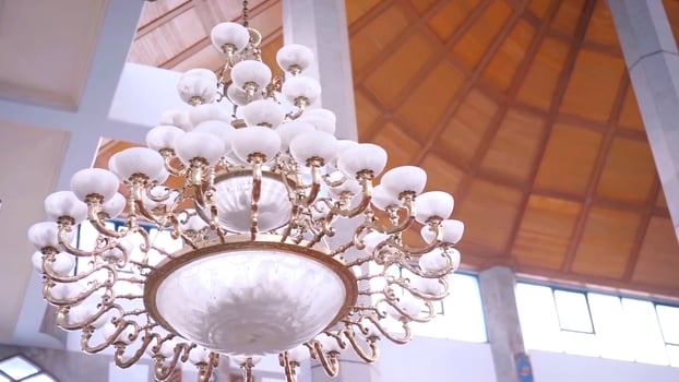 wedding wallpapaer lamp decoration photo