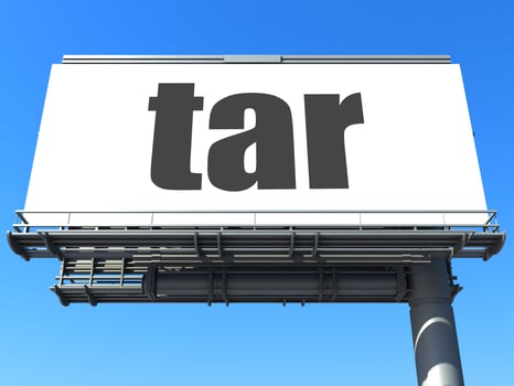 word on billboard photo