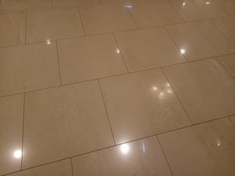Th clear cream marble floor photo
