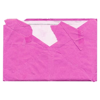 Letter envelope isolated photo