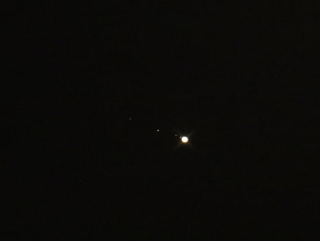 Jupiter with moons photo