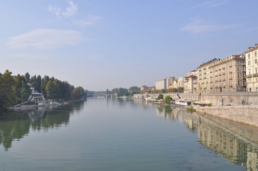 River Po Turin photo