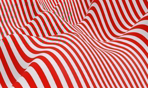 Realistic optical illusion background design photo