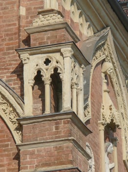 Asti cathedral in Asti photo