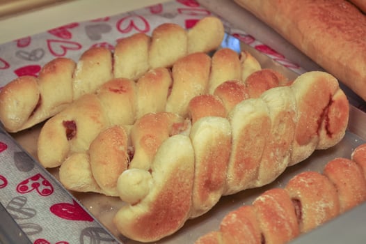 bread baked food photo
