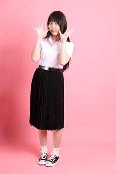 Cute Young Student photo