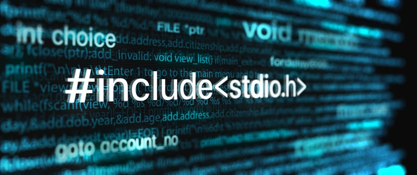 Abstract Modern tech of Programming code screen developer. photo