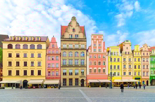 Wroclaw historical city centre photo