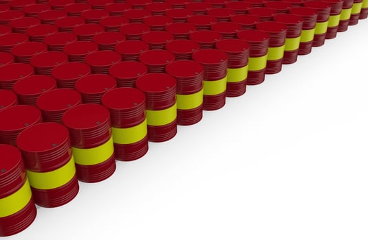 oil red industry metal containers illustration 3d rendering photo