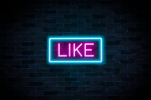 Like neon banner. photo
