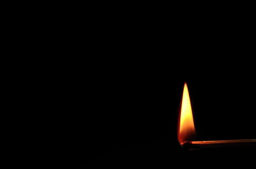 flame of match photo