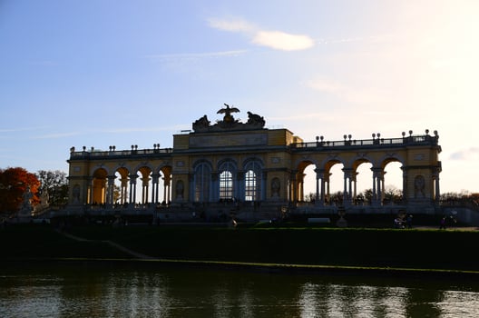 gloriette palace in vienna photo