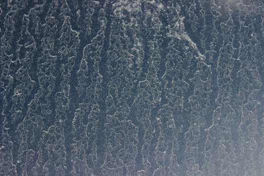 stains of dirt on the glass photo