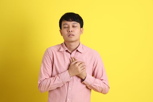 Smart Asian Man photo
