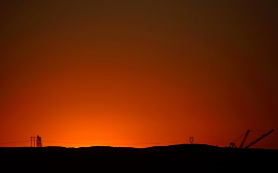 Twilight with gorgeous colors photo