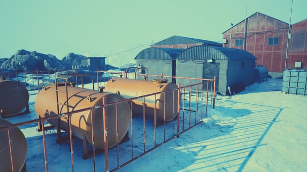 Antarctic Bases in the Antarctic Peninsula photo