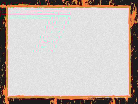 Grunge Abstract Orange Black Background photo