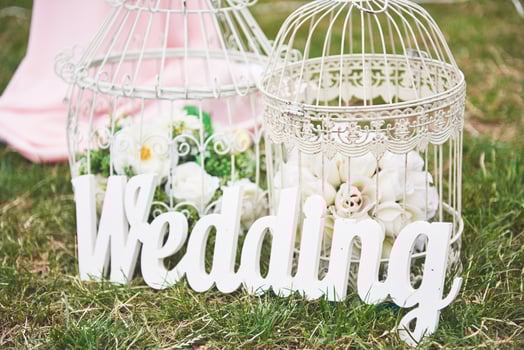Wood Hand Made Welcome Wedding Decoration photo