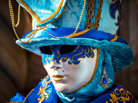 Venetian Carnival in Rosheim, Alsace, France. photo