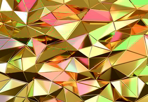 polygon abstract background photo