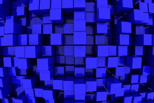 Blu Towers background photo
