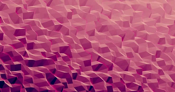 Abstract Polygon Landscapes Pacific Pink, Velvet Violet Colors Background Illustration photo