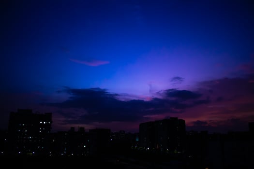 sky with light photo