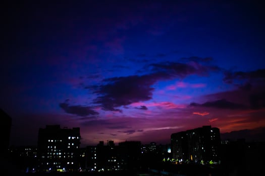 sky with light photo