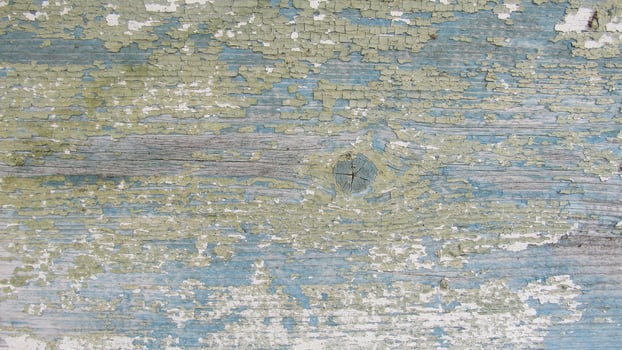 Old wooden board texture for wallpaper or background. Tree background with copy space for text. board with old green paint photo