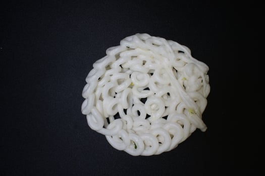 Kerupuk Crackers are a type of snack native to Indonesia which are generally made from tapioca flour dough photo