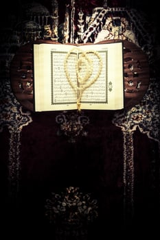 Koran  holy book of Muslims photo