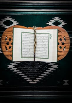 Koran  holy book of Muslims photo