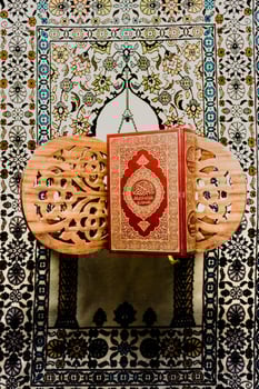 Koran  holy book of Muslims photo