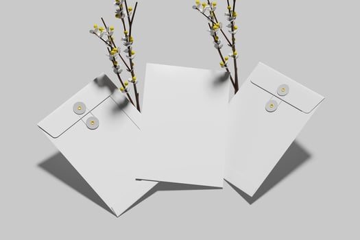 Envelope C4 Mockup photo
